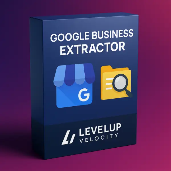 google business extractor - levelup velocity